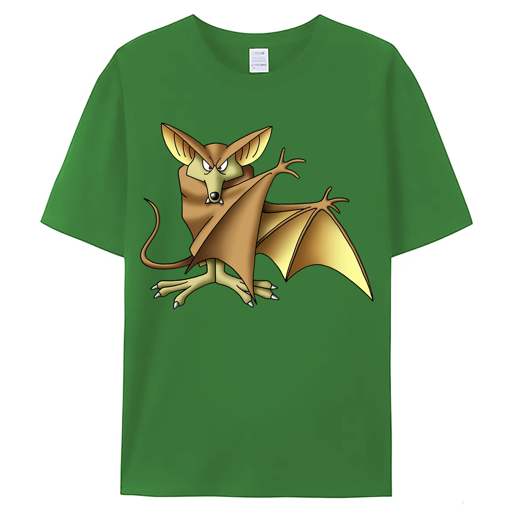 （画像用） ドラゴンクエスト Doragon Kuesuto Dragon Quest レディースカジュアルプリントTシャツ（綿100％）